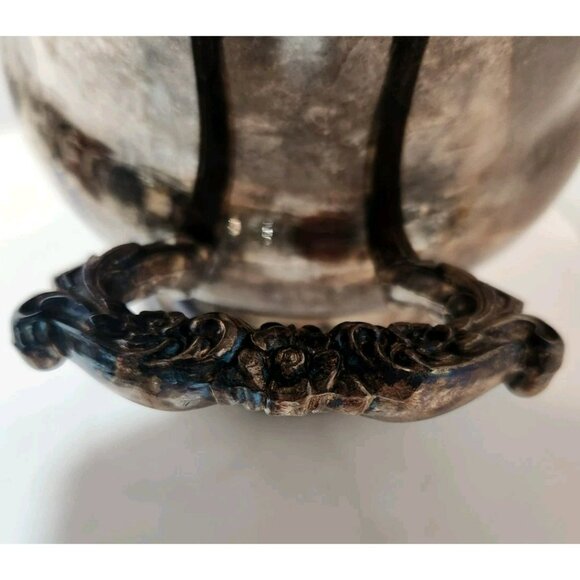 Vtg Oneida Silver Plate Champagne Wine Cooler Ice Bucket Chiller with Handles - Picture 14 of 16